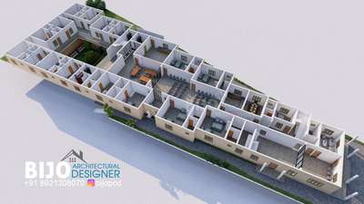 Plans Designs by Civil Engineer BIJO JOSEPH , Thiruvananthapuram | Kolo