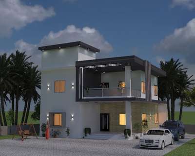 Exterior, Lighting Designs by Architect Sandeep Kumawat, Sikar | Kolo