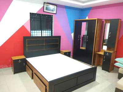 Bedroom, Furniture, Storage, Wall, Window Designs by Interior Designer zanir zakir, Ernakulam | Kolo