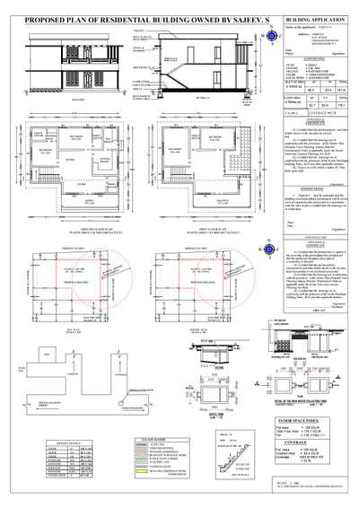 Plans Designs by Civil Engineer Sruthi Sunil, Ernakulam | Kolo
