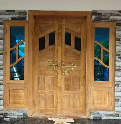 Door Designs by Contractor Nizar Azis, Alappuzha | Kolo