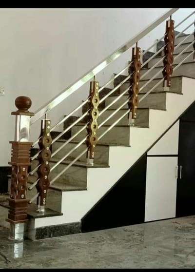 Staircase, Storage Designs by Fabrication & Welding Divakaran saseendran , Kollam | Kolo