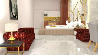 Bedroom, Furniture, Storage, Flooring, Wall Designs by Interior Designer Roshin Kp, Kannur | Kolo