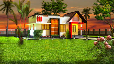 Exterior Designs by 3D & CAD ANVA DESIGN, Kottayam | Kolo