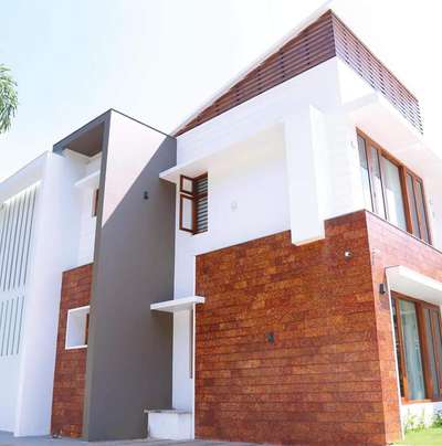 Exterior Designs by Building Supplies Real  Laterite , Kozhikode | Kolo