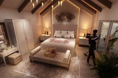 Bedroom Designs by Civil Engineer Ramesh Lal, Palakkad | Kolo