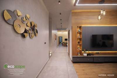 Lighting, Living, Flooring, Storage Designs by Interior Designer judheesh pavaratty, Thrissur | Kolo