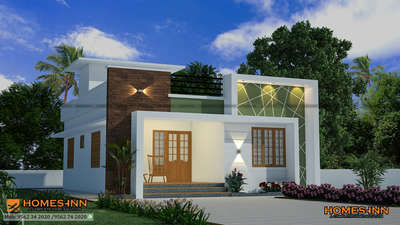 Exterior, Lighting Designs by Civil Engineer Rafeeq Kavungal, Malappuram | Kolo