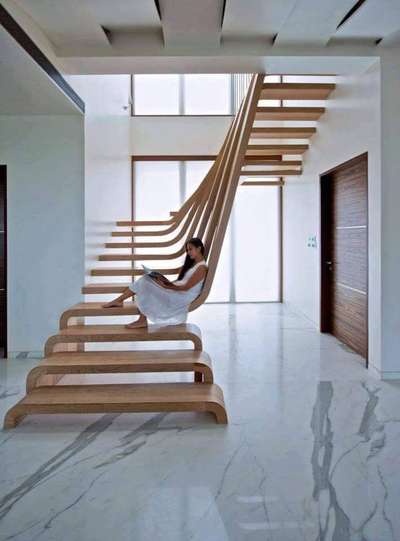 Staircase, Flooring Designs by Contractor ബൈജു  ട്ടി പി, Malappuram | Kolo