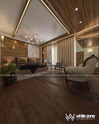 Living, Lighting, Furniture, Flooring, Ceiling, Wall Designs by Contractor Whitezone Architecture  interior, Kasaragod | Kolo