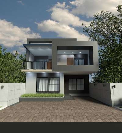 Exterior Designs by 3D & CAD RISHAB 3D, Delhi | Kolo