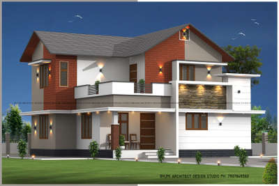 Exterior, Lighting Designs by Civil Engineer BHUMI Architects, Palakkad | Kolo
