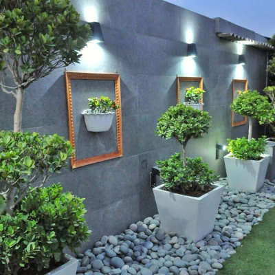 Wall, Lighting Designs by Gardening & Landscaping Karan pal, Indore | Kolo