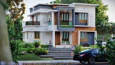 Exterior Designs by Architect akshay n, Malappuram | Kolo