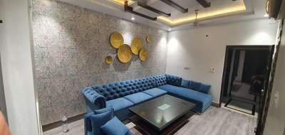 Lighting, Living, Furniture, Table, Wall Designs by Interior Designer deepanshu arya, Faridabad | Kolo