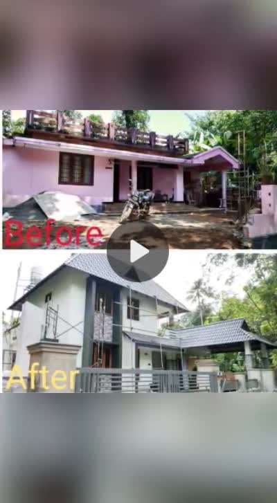 Exterior Designs by Contractor SR construction , Kottayam | Kolo