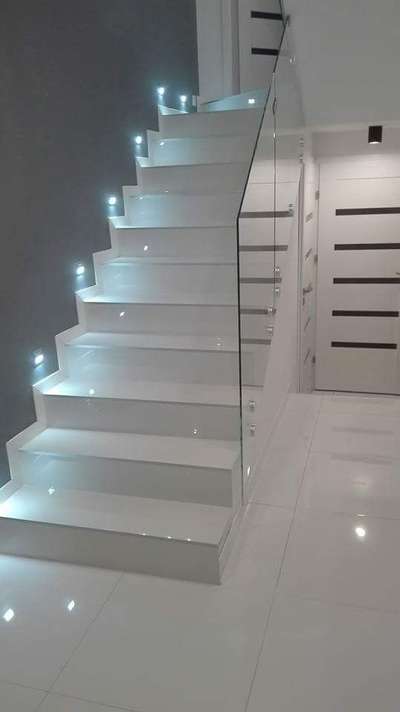 Staircase, Lighting Designs by Electric Works mahendra singh, Gautam Buddh Nagar | Kolo