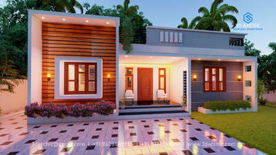 Exterior, Lighting Designs by Architect ðŸ¦‹3D ARCHIC  DESIGNERS  ðŸ¦‹, Thiruvananthapuram | Kolo