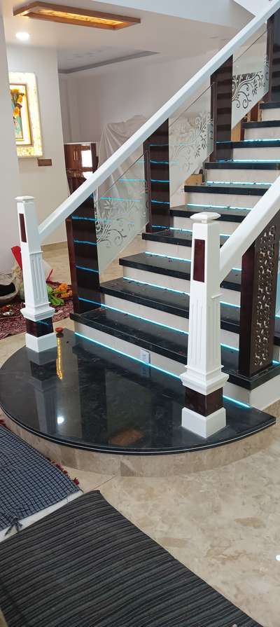 Staircase Designs by Carpenter kishor meena, Bhopal | Kolo