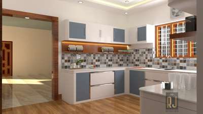 Lighting, Kitchen, Storage Designs by Civil Engineer Rj Home Designs, Kottayam | Kolo