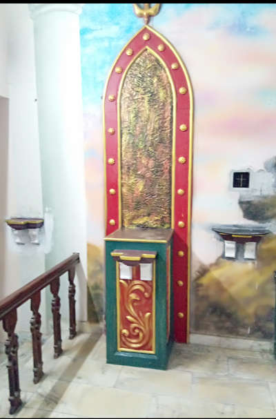 Prayer Room, Storage, Wall Designs by Interior Designer CHACKOCHAN A, Alappuzha | Kolo