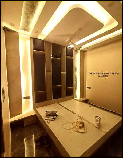 Ceiling, Furniture, Lighting, Storage, Bedroom Designs by Interior Designer Mohit kumar Chandwani, Alwar | Kolo