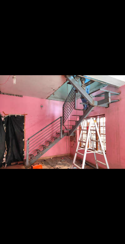 Staircase Designs by Civil Engineer Hashim Huzzine, Alappuzha | Kolo