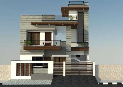 Exterior Designs by 3D & CAD Ar Ravi Kumar, Gurugram | Kolo