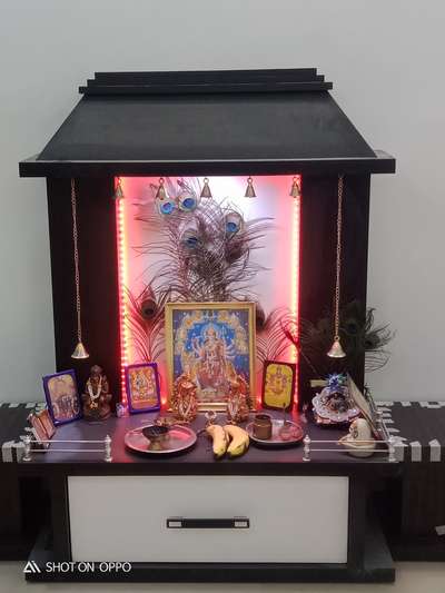 Prayer Room, Storage Designs by Electric Works monu kumar  monu kumar , Hapur | Kolo