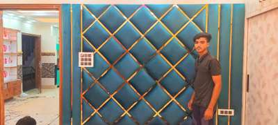 Wall Designs by Interior Designer Sofa | Bed | Quilting 🛋️ Zahid and Team, Delhi | Kolo