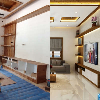 Lighting, Living, Storage Designs by Interior Designer Nithin  m, Kozhikode | Kolo