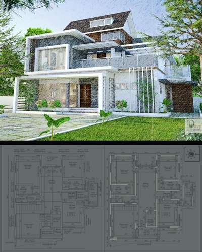 Exterior, Plans Designs by Architect 10mm Architecture, Thrissur | Kolo