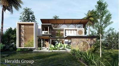 Exterior Designs by Civil Engineer Heralds Architecture, Kottayam | Kolo