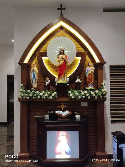 Prayer Room Designs by Carpenter sandeep maliakkal, Thrissur | Kolo