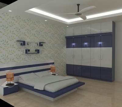 Storage, Bedroom, Furniture, Lighting Designs by Interior Designer shankar kUMAR shankar KUMAR, Sonipat | Kolo