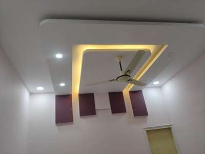 Ceiling, Lighting, Wall Designs by Flooring Ravi Mandor P O P, Dewas | Kolo