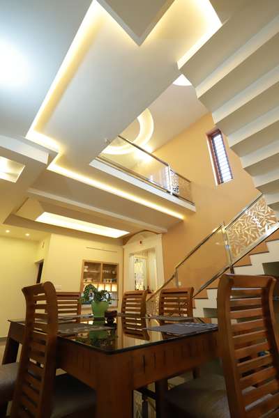 Ceiling, Furniture, Dining, Table Designs by Civil Engineer Jose Dsilva, Thrissur | Kolo