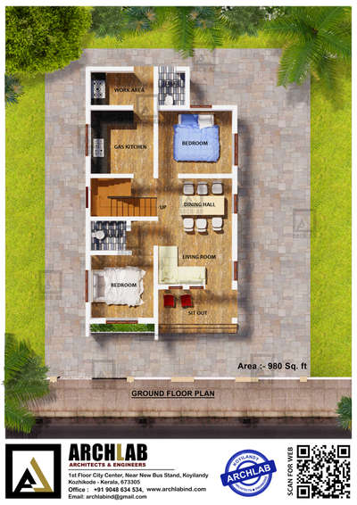 Plans Designs by Civil Engineer Arshad Paloli, Kozhikode | Kolo
