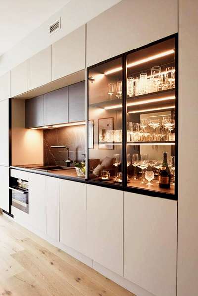 Kitchen, Lighting, Storage Designs by Building Supplies Prashant  Kapoor, Ghaziabad | Kolo