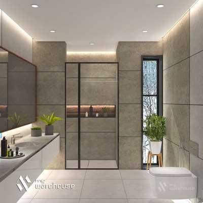 Bathroom Designs by Building Supplies Antony Shan, Ernakulam | Kolo