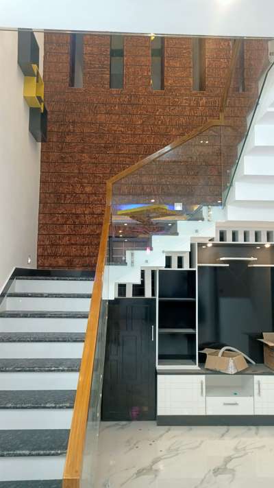 Staircase Designs by Interior Designer Rajeev lal.m Mohanan, Kollam | Kolo