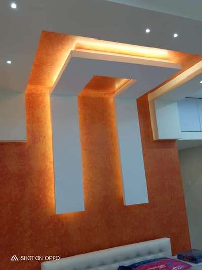 Ceiling, Lighting, Wall Designs by Interior Designer Gypsum interior  works , Palakkad | Kolo