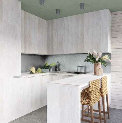 Kitchen, Storage Designs by Interior Designer Anjela Mukherjee, Gurugram | Kolo