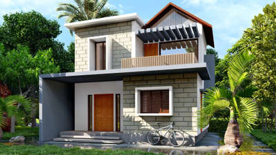 Exterior Designs by Civil Engineer Aravind Harikumar, Ernakulam | Kolo