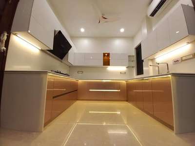 Kitchen, Lighting, Storage Designs by Building Supplies Amit Sharma, Jaipur | Kolo