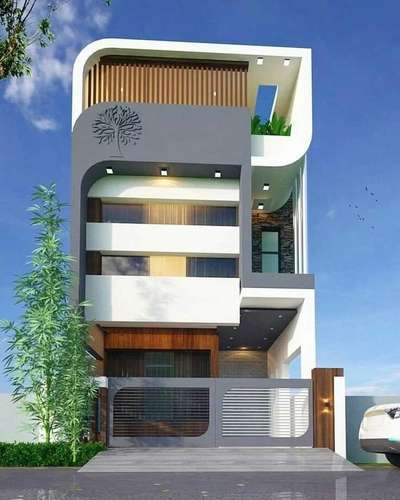 Exterior, Lighting Designs by Contractor Prakash Chand, Gurugram | Kolo