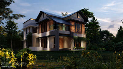 Exterior, Lighting Designs by Architect J U N A I D A K M A L, Kozhikode | Kolo