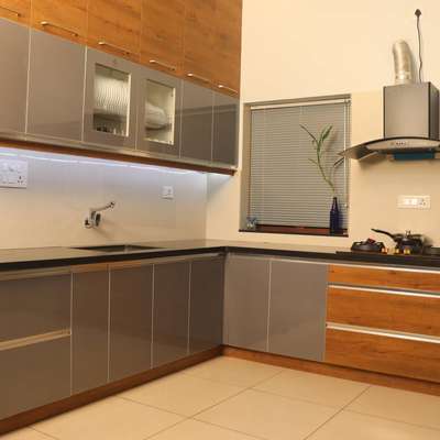 Kitchen, Storage Designs by Interior Designer Binoy T D, Ernakulam | Kolo