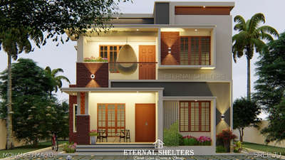 Exterior, Lighting Designs by Civil Engineer Sreeju S, Kollam | Kolo