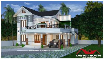 Exterior Designs by 3D & CAD Jithu R, Kollam | Kolo